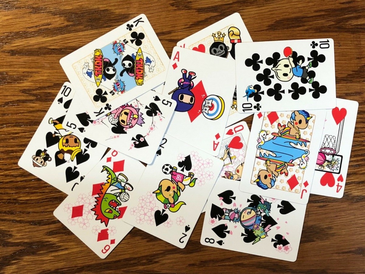 Bicycle TokiDoki V3 Sport Tokyo Japan blue playing cards | eBay
