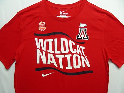 ARIZONA WILDCATS - NIKE - WILDCAT NATION - NCAA/FBS/PAC 12 - MED SIZE T-SHIRT!