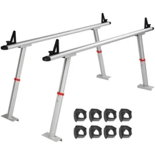 VEVOR Truck Rack Pick up Truck Ladder 17"-29" Height 500 lbs Capacity for Kayak