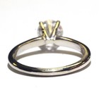GIA certified I1 F 14k white gold 1.03ct diamond solitaire engagement ring 2.5g  — photo 6