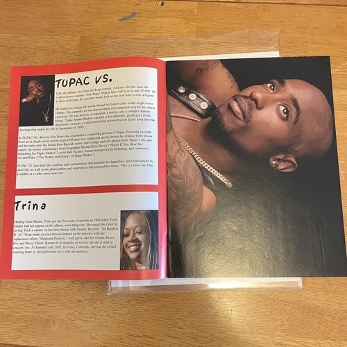 Vintage 90s Hip Hop Posters Magazine Rap Tupac Snoop LL Cool J Mystical Trina - Picture 7 of 10