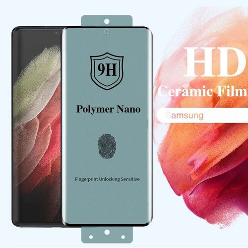 Ceramic Soft Film For Samsung Galaxy S25 S24 Ultra Nano Glass Screen Protector - Picture 13 of 14