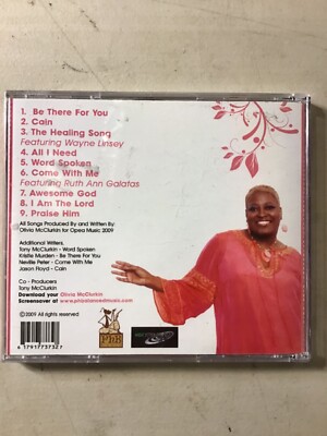 Olivia McClurkin~~The Healing Song~Gospel~~Christian~Audio CD