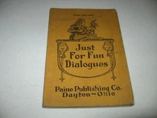 1925 - Just For Fun Dialogues For Mixed Grades 30 Short Funny Plays For School 