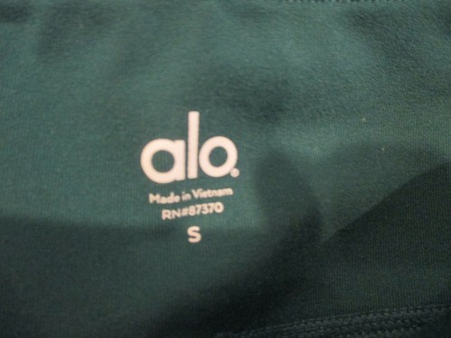 Alo Yoga Green Moto Leggings  Activewear- Size small - Picture 4 of 5