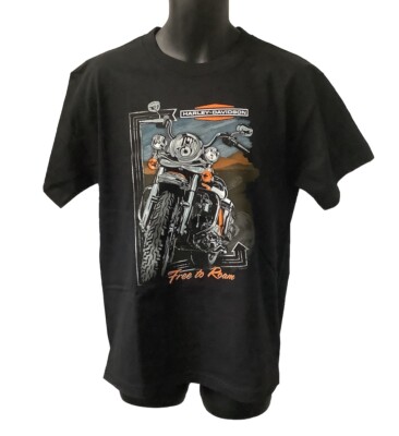 Harley Davidson Men's Going This Way Short Sleeve T-Shirt Black 3002138-BLCK
