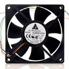 Delta AUB0812VH 8025 DC12V 0.41A 8CM 4-Wire PWM Cooling Fan
