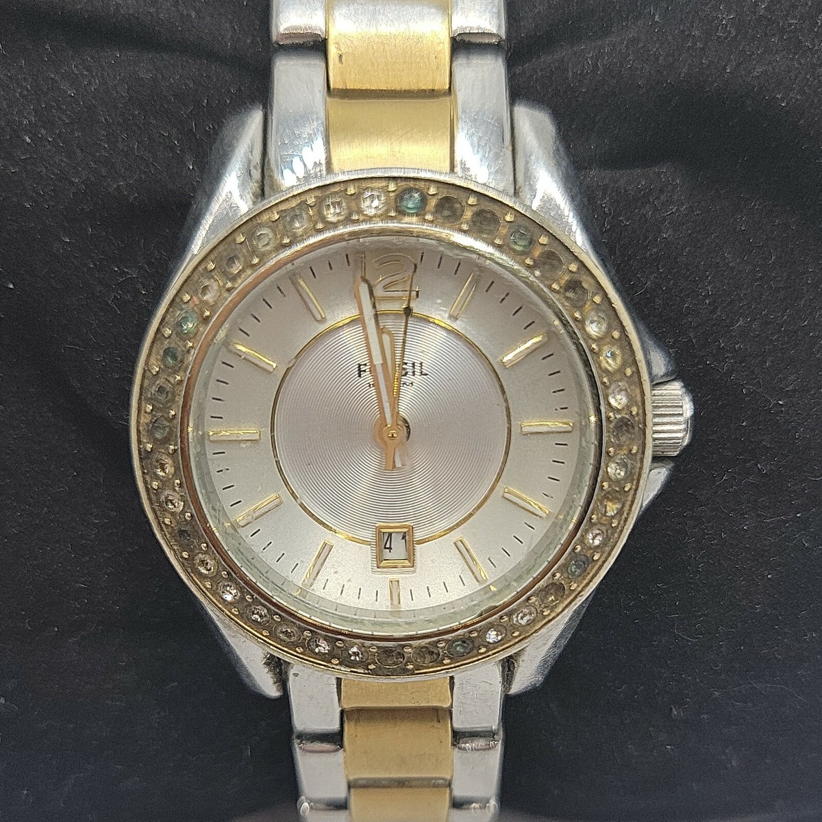 Fossil Riley ES2880 Women's Stainless Steel Analog Dial