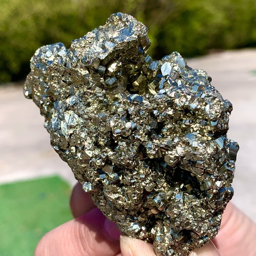 307G Natural Colorful ChalcopyriteCalci Crystal Clustrare MineralSpecimen - 第 5/23 張圖片