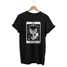 Fairy Tarot T-shirt Clothing Alternative Shirt, Trendy Streetwear Shirt, Gift