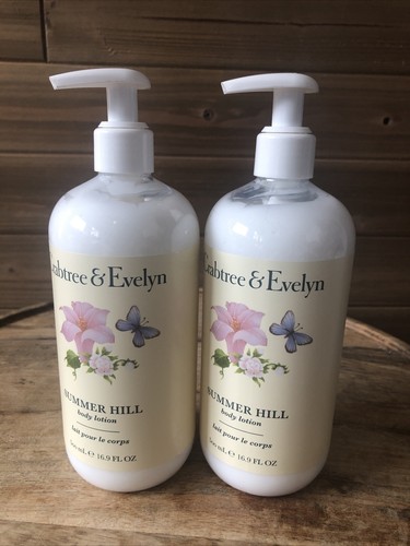 Menge x 2 Crabtree & Evelyn Summer Hill Körperlotion 16,9 Oz. Neu