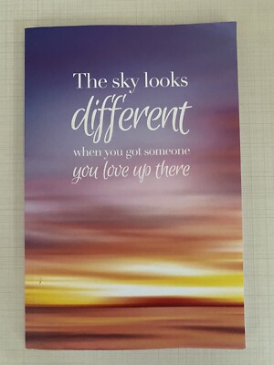 The sky looks different when you got someone you love up there Book Englisch