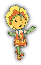 Fifi And The Flowertots Cartoon Primrose Sticker Bumper Decal - ''SIZES''