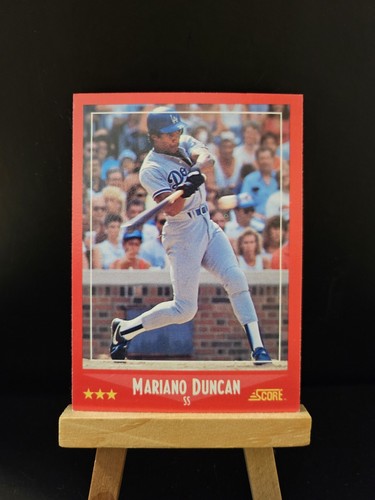 1988 Partitur - #321 Mariano Duncan LOS ANGELES DODGERS