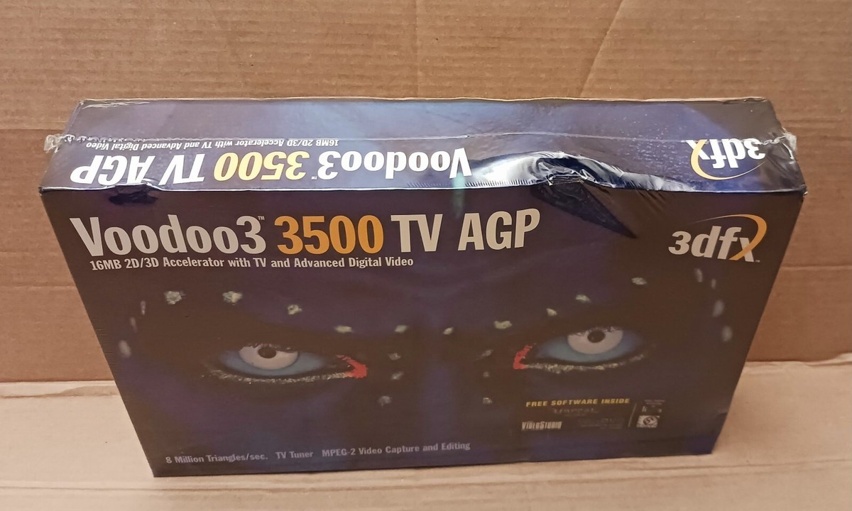 Voodoo 3500 Voodoo Card 3dfx Voodoo3 3500 TV 16mb AGP Graphics