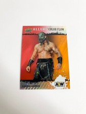 Luchasaurus Red/Orange Color Flow 2022 Upper Deck AEW Allure Card # R-20