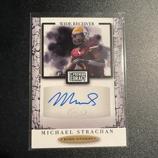 2021 Sage Premier Draft Michael Strachan Rookie Auto Autograph RC #A5 COLTS