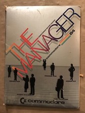 VINTAGE COMMODORE 64 THE MANAGER RECORD KEEPER DBMS 1983 5 1/4 FLOPPY UNTESTED