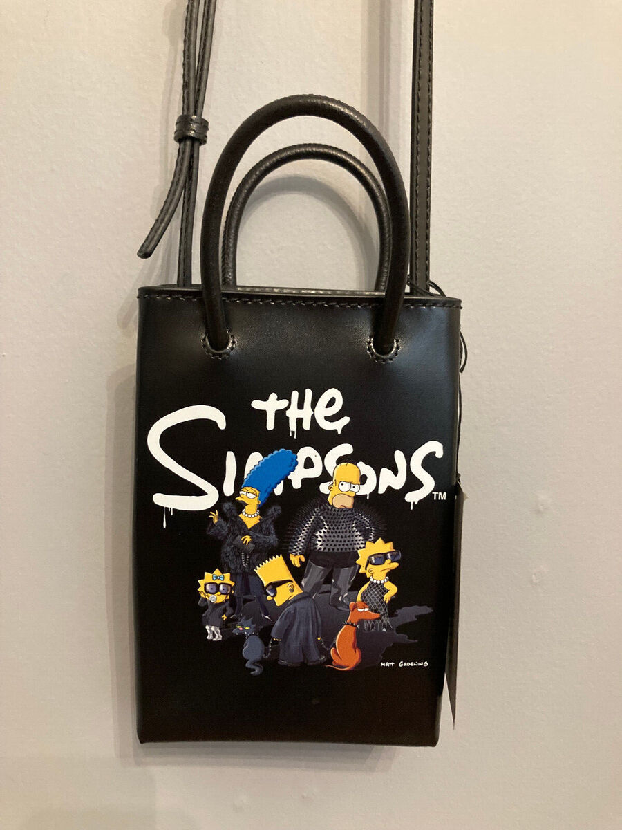 BNWT BALENCIAGA x SIMPSONS Mini Leather Tote | eBay BNWT BALENCIAGA x SIMPSONS Mini Leather Tote | eBay
