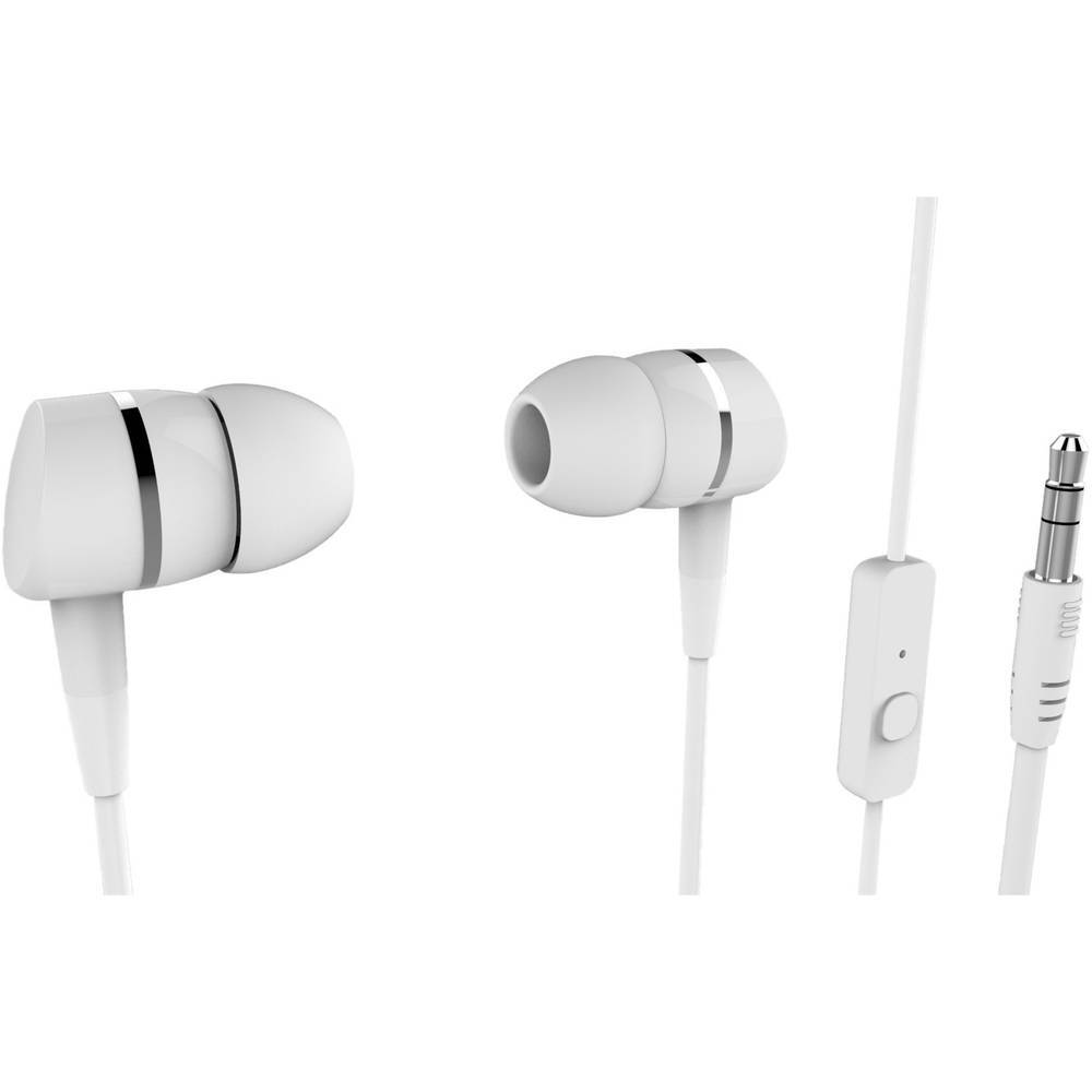 Гарнитура Vivanco SMARTSOUND WHITE In Ear для подключения беспроводного кабеля