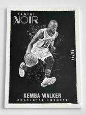 Kemba Walker 2015-16 Noir BLACK & WHITE Base #36/99 Charlotte Hornets #27