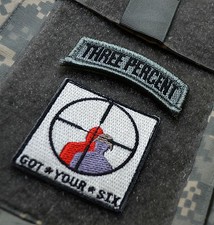 MILITARY SERVICE MEMBER NATION'S FINEST FREEDOM DEFENDER 2" 2-TAB: Got-Your-Six