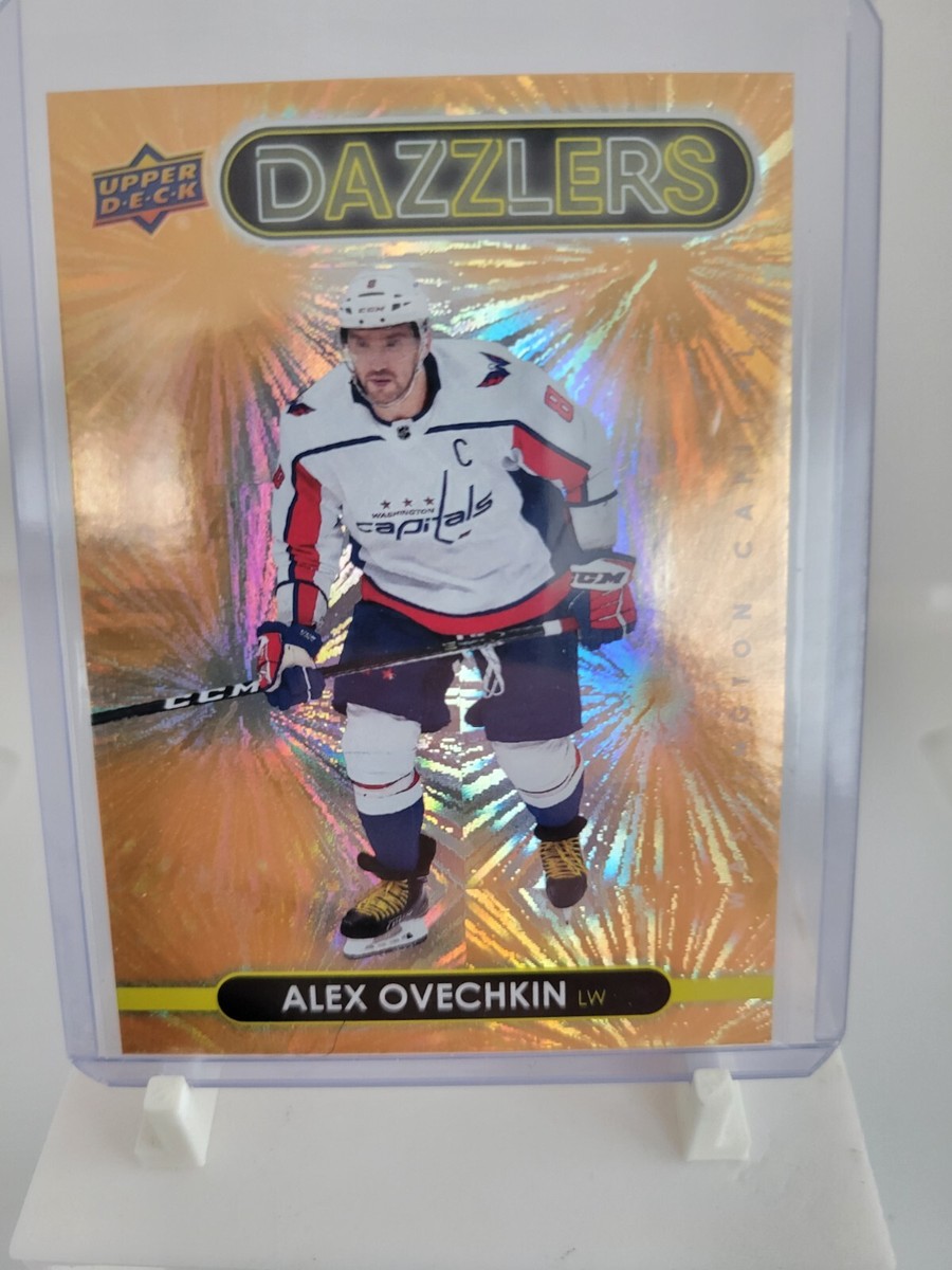 ALEX OVECHKIN DAZZLERS Orange Gold 2021-22 Upper Deck DZ-47