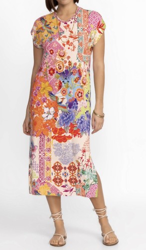 Johnny Was Janie Favorite Relaxed Strick Midikleid Gr. XS