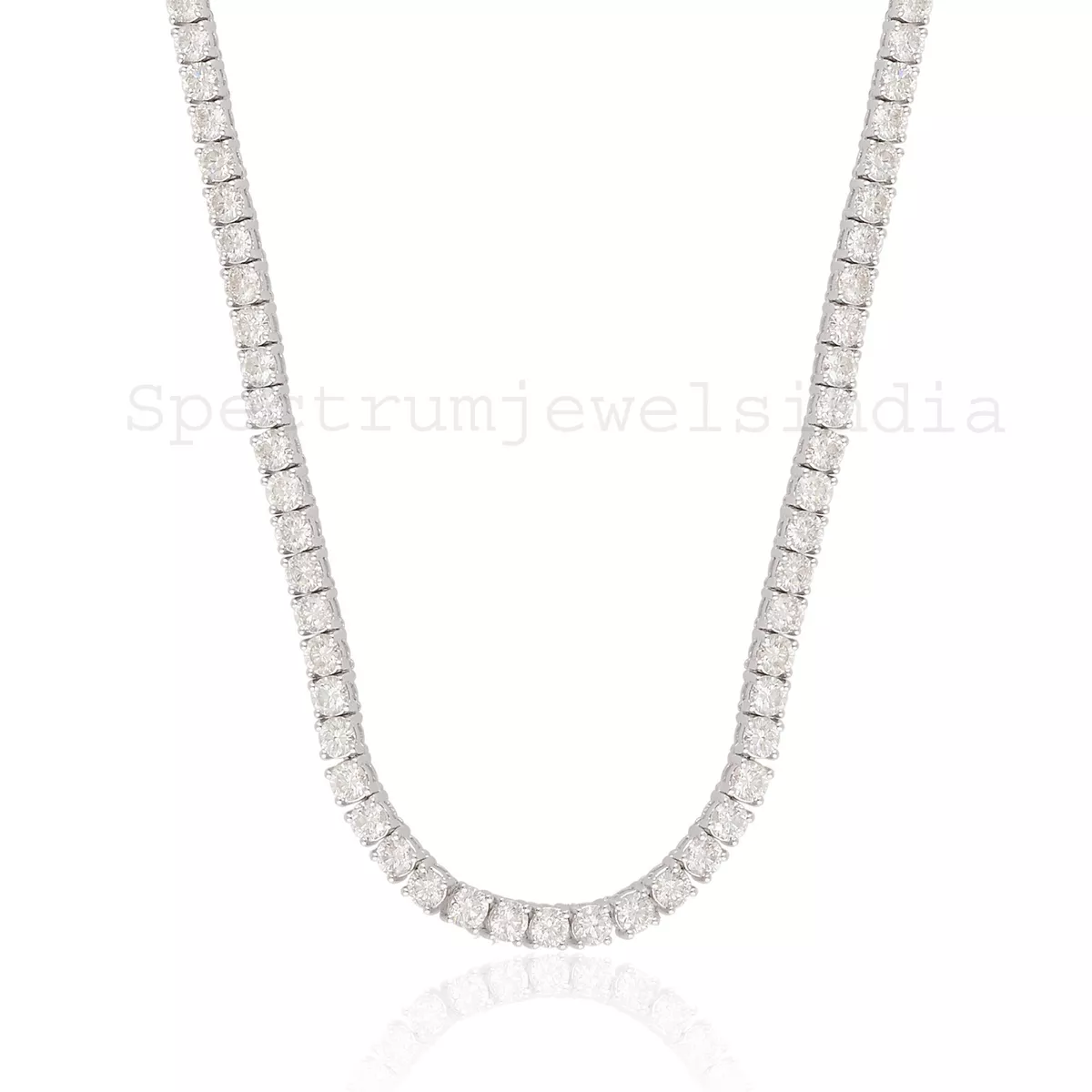 Si diamond tennis best sale chain