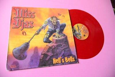 MISS DJAX HELL'S BELLS 12'' ORIG OLANDA 2008 VNILE ROSSO