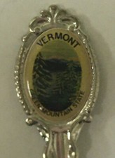 Vintage Souvenir Spoon US Collectible Vermont...
