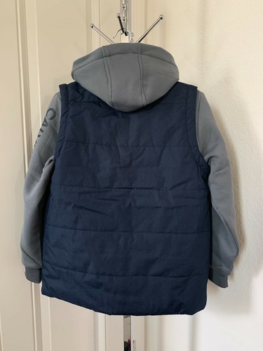 New Calvin Klein Youth Jacket - Boys Black/Bule -Size M - L - XL - Picture 18 of 18