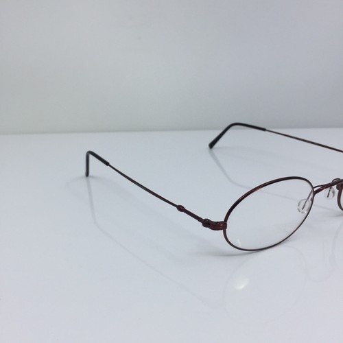 New Vintage Giorgio Armani 1004 Eyeglasses GA 1004 C. 1185 Matte Burgundy 45mm - Picture 5 of 12