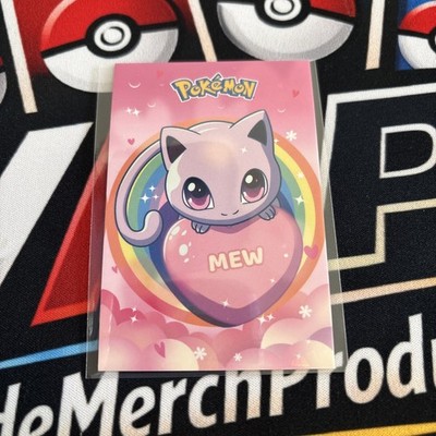 Rare Electric Pikachu Card Database Full Art Cute Rainbow Candy Heart Mew    