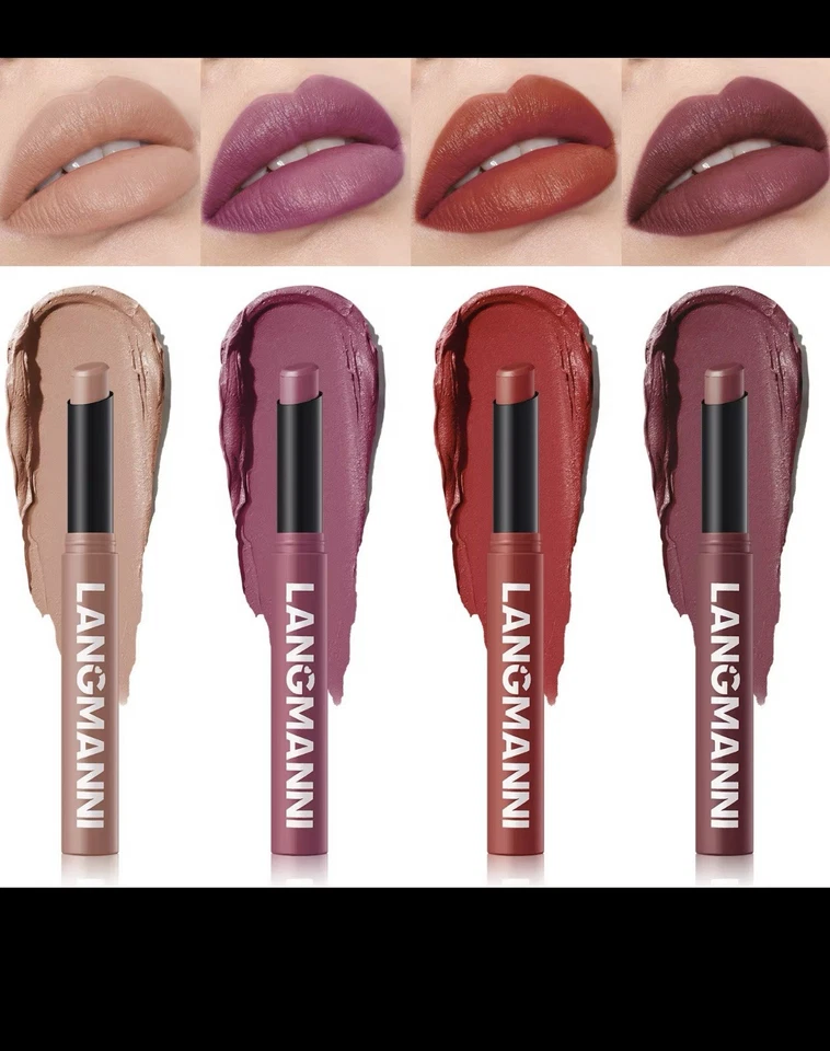 12 colors Twist Matte Lipstick set- Waterproof Highly Pigmented Long Lasting - Image 3 of 4