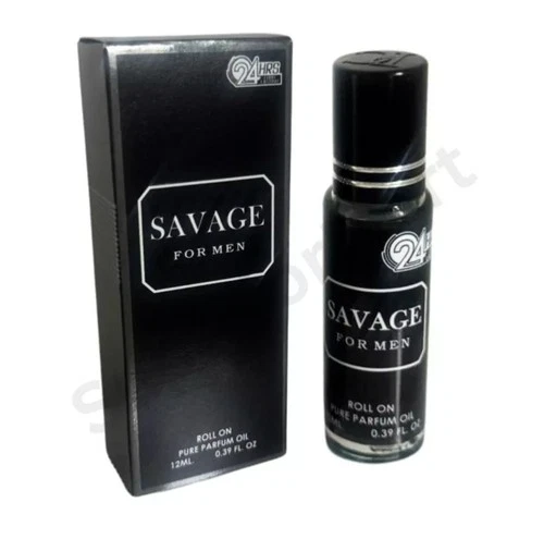 3x Savage For Men Perfume Oil 12ml Roll On Perfume Oil Long Lasting.3 packs