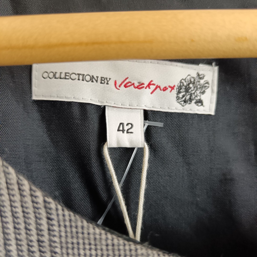 Jackpot Black White Check Pattern Sleeveless Dres… - image 4