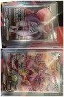 Espeon V (Alternate Full Art) 180/203 SWSH07: Evolving Skies Holo & Mewtwo Card