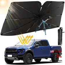 Car Windshield Sun Shade Umbrella, Foldable Windshield Sunshade Front Cover XL