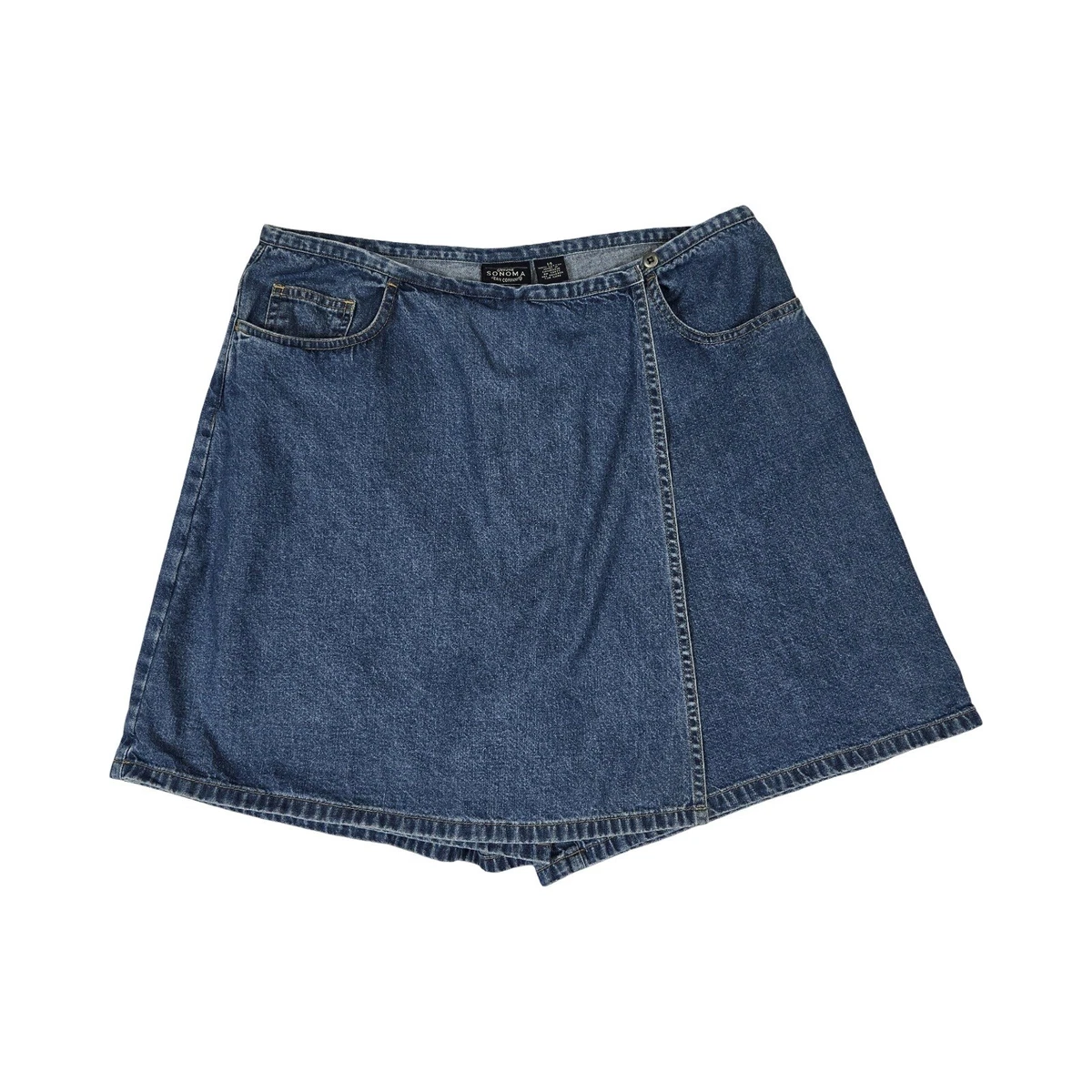 Denim Wrap Skirts for Women for sale | eBay