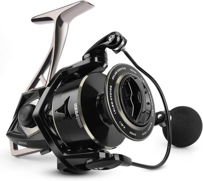#ad Spinning Reel Freshwater and Saltwater Spinning Fishing Reel Rigid $65.11