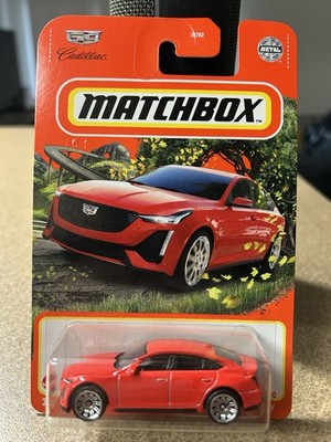 Matchbox 2021 Cadillac CT5-V 1:64 Red Diecast Car Unopened Box