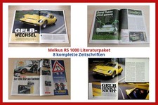 Melkus RS 1000 Literaturpaket - 8 komplette Zeitschriften