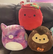 Squishmallows Mixed Lot of 12 Large, Medium,  Small Collection Most w/tags 