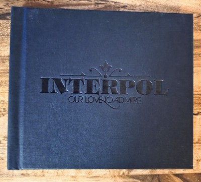 Interpol Our Love to Admire CD, 2007, Deluxe Edition, Limited Edition Book