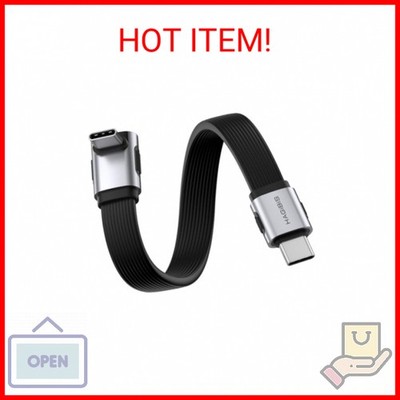 Hagibis USB4 Cable, 80Gbps Data Transfer, 240W Fast Charging USB-C Cable, 8K@60H