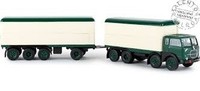 Brekina 58422 Lkw Fiat 690 TausendfüßLer Mit Kasten Isotherm Farbe GrüN