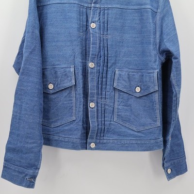 LVC Levi's Vintage Clothing 1880 Triple Pleats Blouse Men Size 42