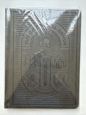 Armor of God Journal Steel Grey Faux Leather by Bella Paper (2024) w/ Scripture