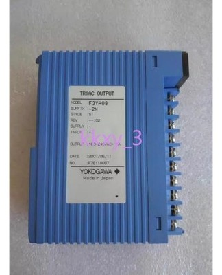 1 PCS   PLC module F3YA08-2N tested GOOD *lm